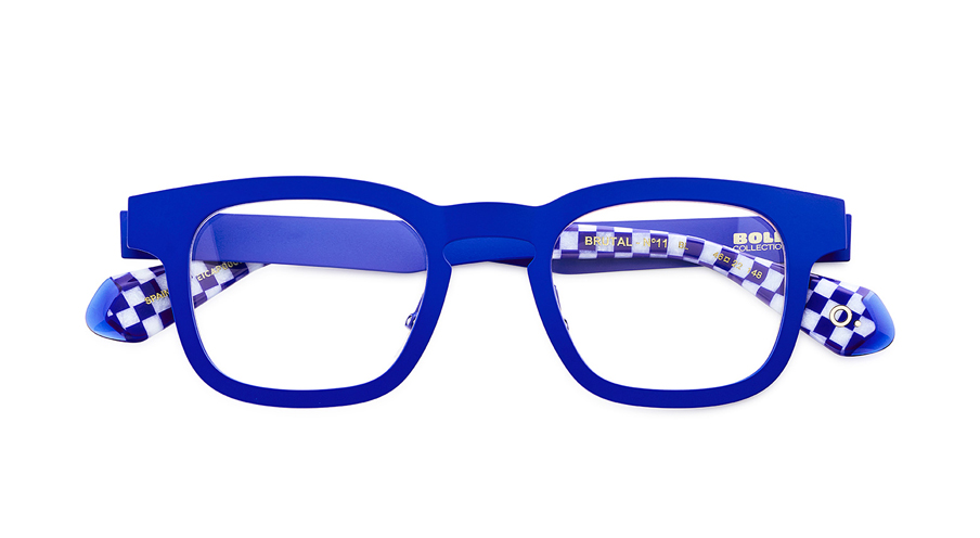 Unisex, élénk kék fém szemüvegkeret Etnia Barcelona