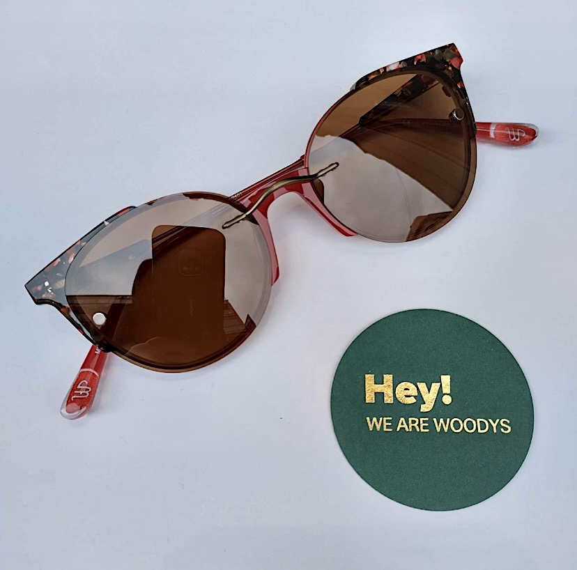 Woodys szemüveg mágneses clip on napszemüveglencsével